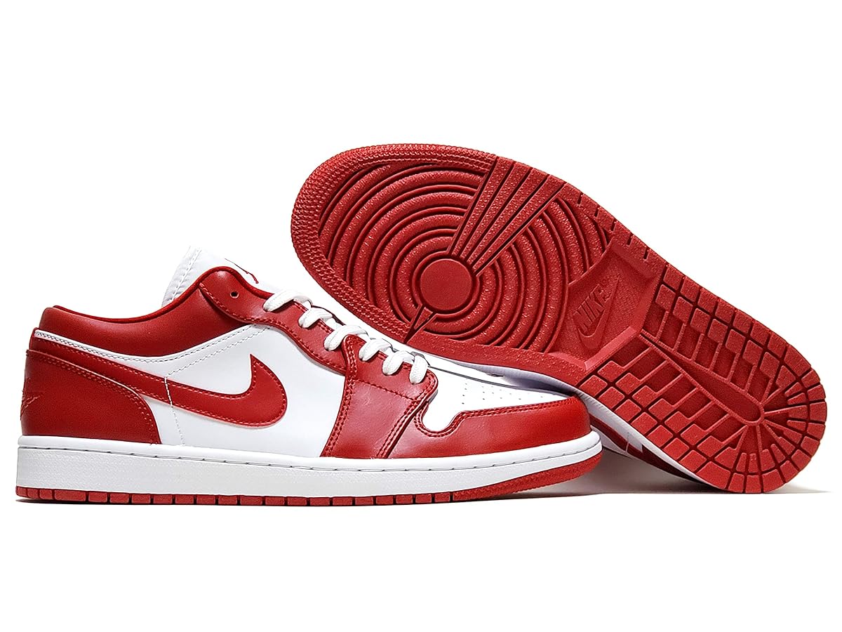 NIKE AIR JORDAN 1 LOW ホワイト/レッド 9.5 Jordan 1 Low White University Red for Sale - Authenticity